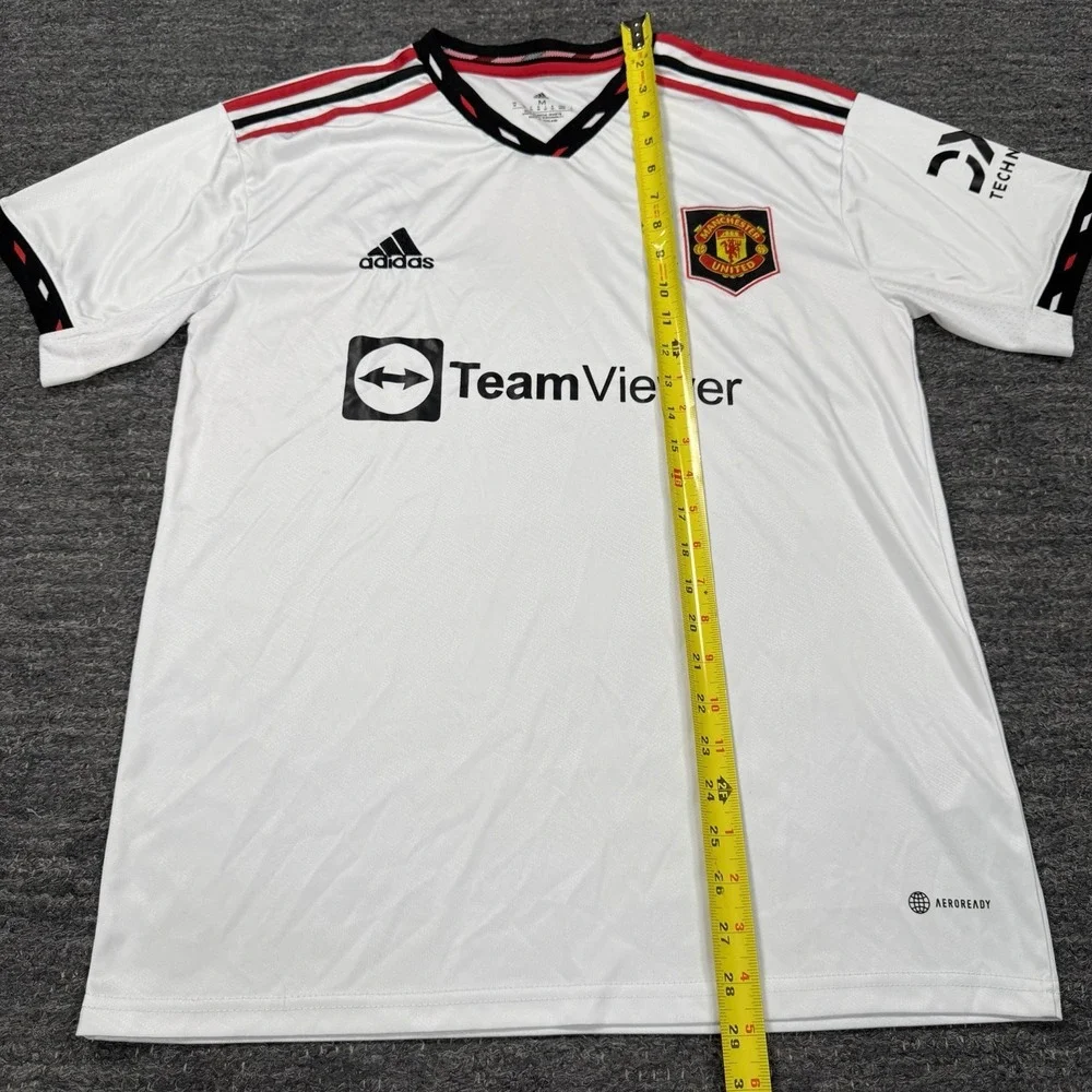 MANCHESTER UNITED Adidas Team Viewer Away Jersey Men Medium 2022/2023 Season